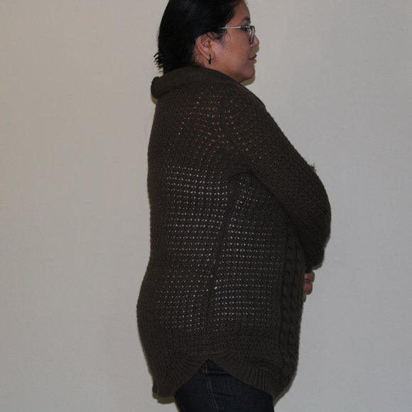 Eclipse mock neck sweater tunic - Picture 3 of 5
